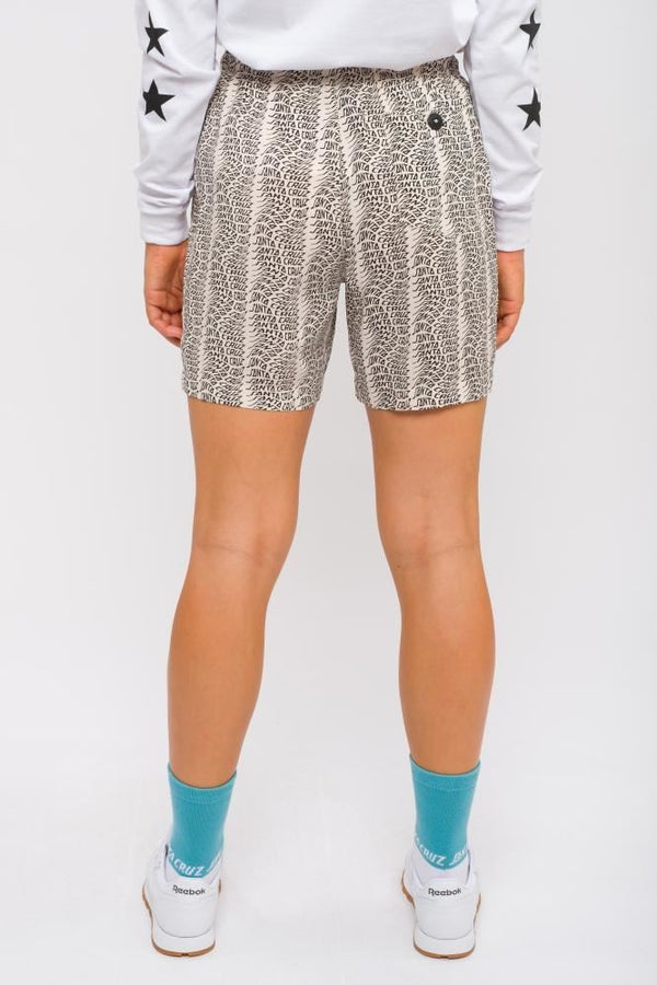 Santa Cruz Womens Shorts Vortex Shorts - All Over Print - Skatewarehouse.co.uk