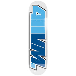 411 VM Logo EX7 Blue / White Skateboard Deck - 8.5"