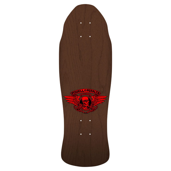 Powell-Peralta™ Steve Caballero • Street Dragon Red/Brown Stain Shape Skateboard Deck - 9.625
