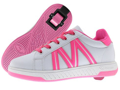 Breezy Rollers Shoes With Wheels - Classic - White / Pink - Skatewarehouse.co.uk