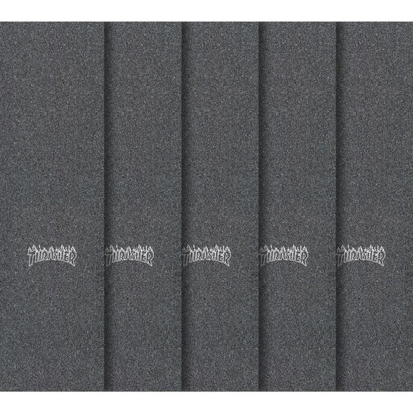 MOB Graphic Grip LaserCut Thrasher Flame Skateboard Grip Tape - 9