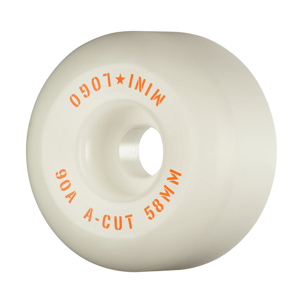 Mini-Logo A - Cut 2 • X 90a HYBRID White - Skatewarehouse.co.uk