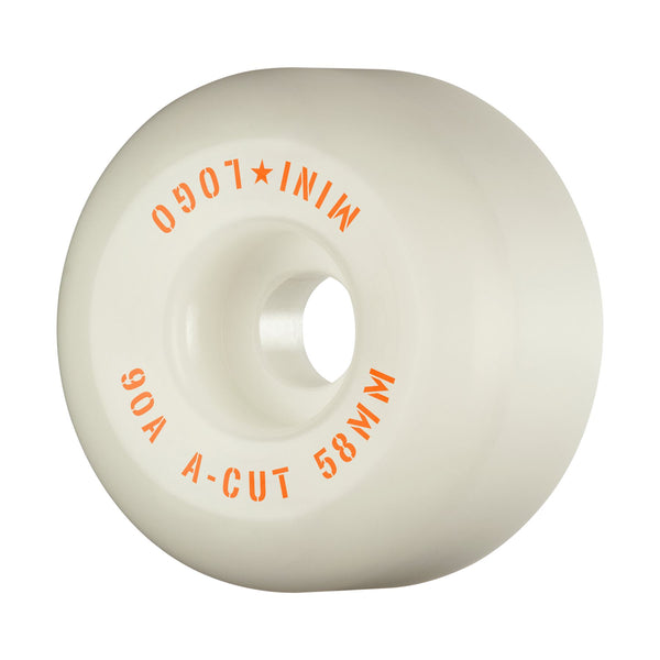 Mini-Logo A - Cut 2 • X 90a HYBRID White - Skatewarehouse.co.uk