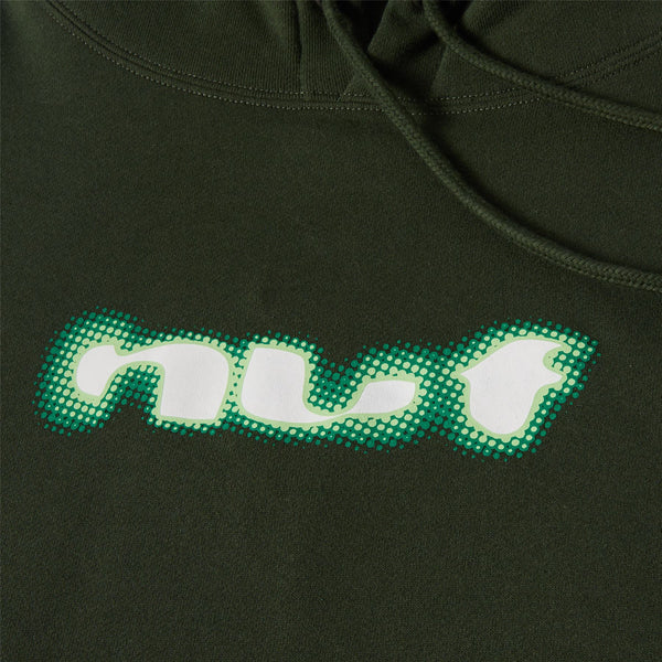 HUF Blur P / O Hoodie (Hunter Green) - M
