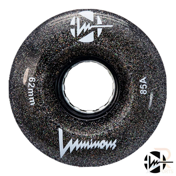Luminous LED Quad Wheel - Night Sky - 62mm / 85a (Unit)