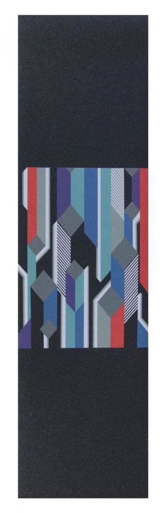 Jessup Skateboard Griptape D.Wainwright Red Glitch - Skatewarehouse.co.uk