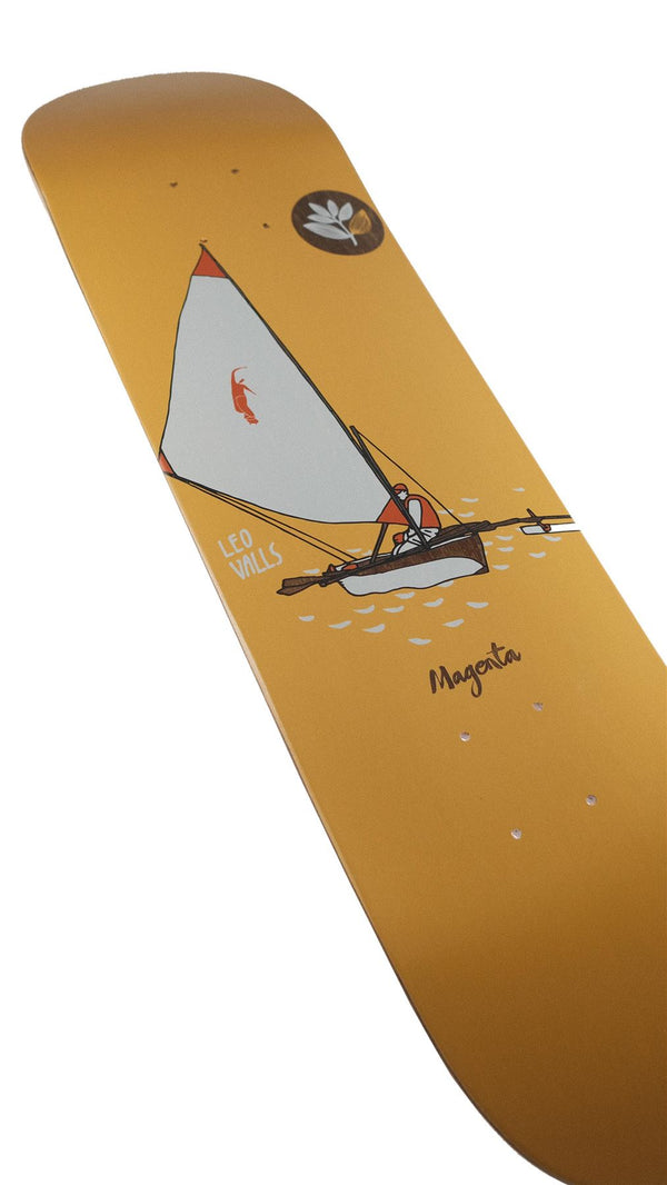 Magenta Leo Valls Nautic Series Skateboard Deck - 8.25