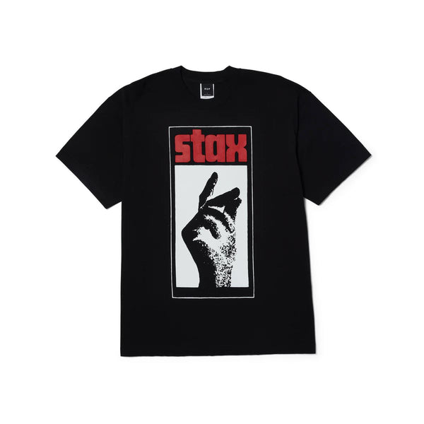 HUF Stax Snap S / S Tee (Black) - S