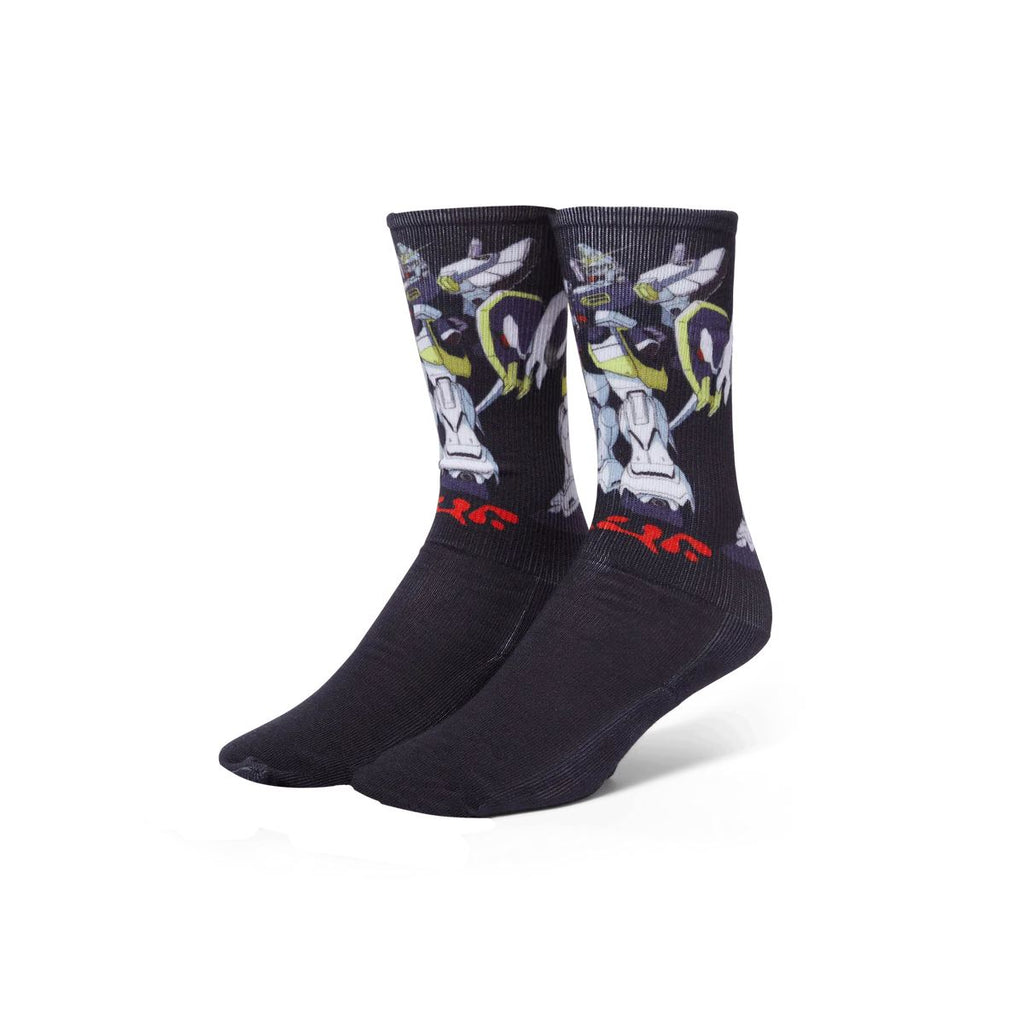 HUF Sandrock Crew Sock (Black) - One Size