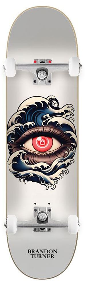Sk8Mafia Red Eye Turner Sk8mafia x Venom Custom Complete Skateboard - 8.25