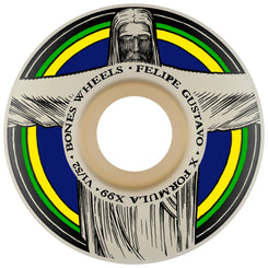 BONES X-Formula Gustavo Redeemer V1 Standard 99A Skateboard Wheels - 52mm