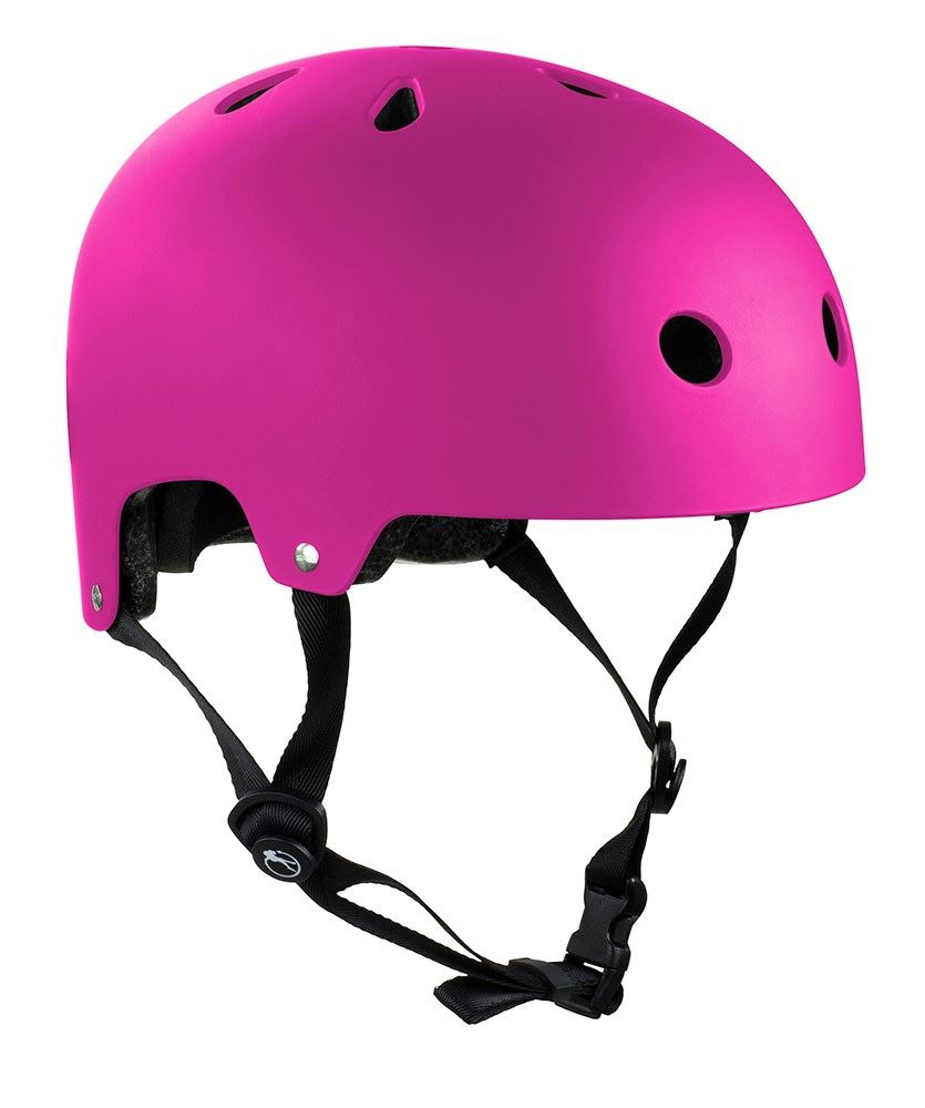 SFR Essentials Skateboard Bike Helmet - Matt Purple - Skatewarehouse.co.uk