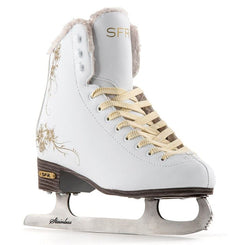 SFR Glitra Ice Skates - White