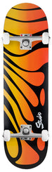 Studio Skateboards Organic Plus Black/Orange Fade x Venom Custom Complete Skateboard - 8.25"