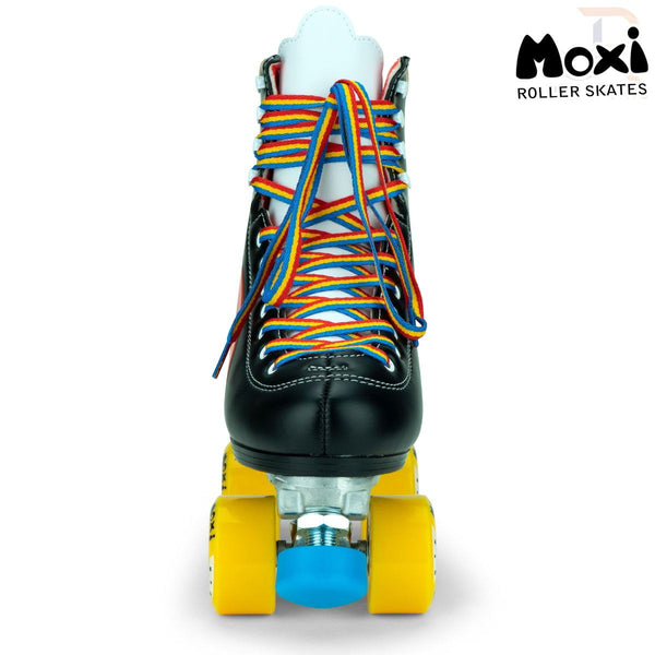 Moxi Rainbow - Black Quad Skates