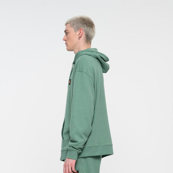 Santa Cruz Hood Classic Label Hood - Mineral Green - Skatewarehouse.co.uk