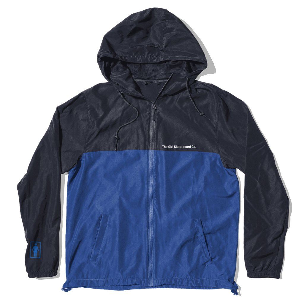 Girl Company Jacket Navy Blue - Skatewarehouse.co.uk