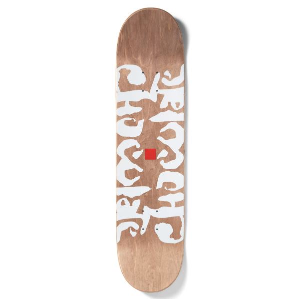 Chocolate Ink Blot Black Chris Roberts Twin Tip Skateboard Deck - 8.5