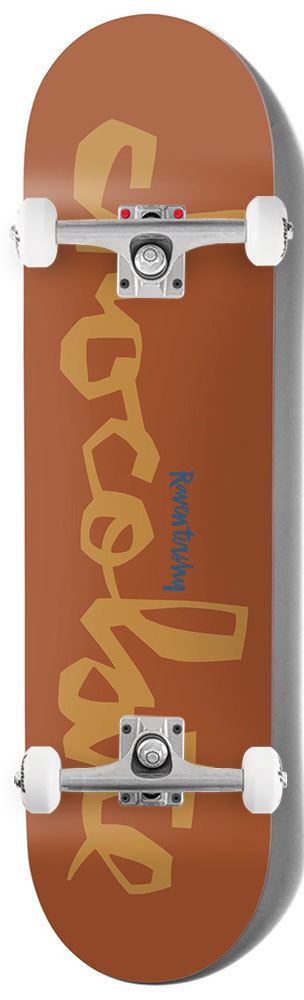 Chocolate OG Chunk W41 Raven Tershy x Venom Custom Complete Skateboard - 8.5