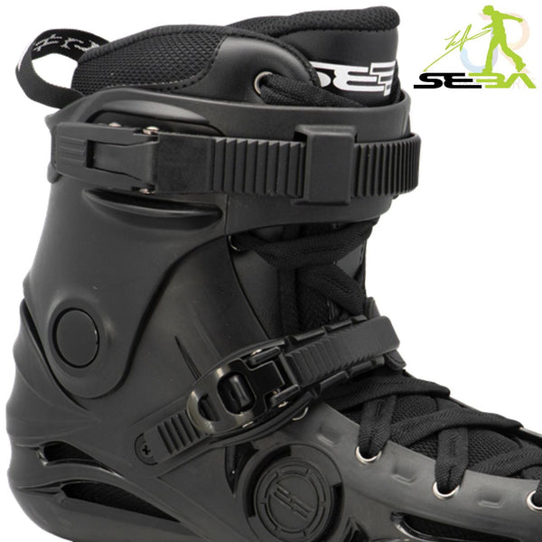 Seba E3 80 Premium Black Inline Skates - Skatewarehouse.co.uk