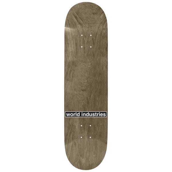 World Industries Skateboard University EX7 Popsicle Yellow Skateboard Deck - 8.25