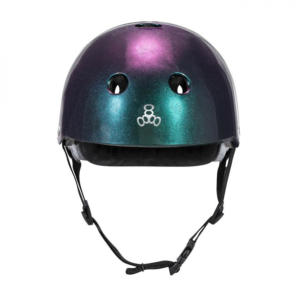 Triple Eight Helmet Deep Cover Barbie Patin - Purple / Green