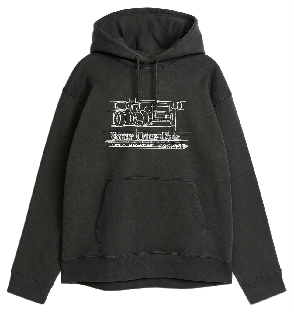 411 Icons Hoody Black Hoodie - XL