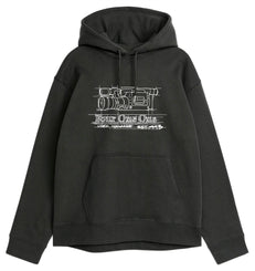 411 Icons Hoody Black Hoodie - XL
