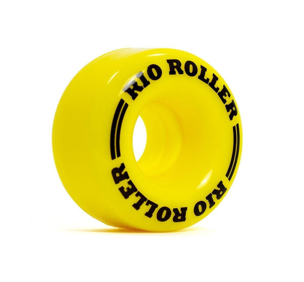 Rio Roller Coaster Wheels - Yellow - Skatewarehouse.co.uk