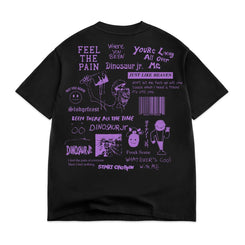 Color Bars x Dinosaur Jr Weirdness Tee Black