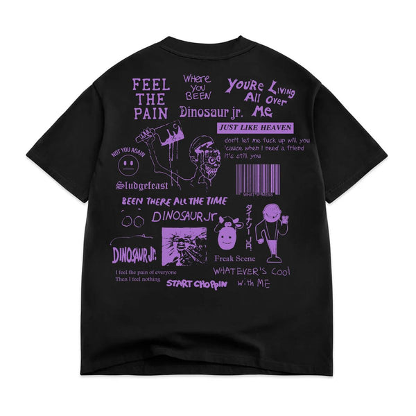 Color Bars x Dinosaur Jr Weirdness Tee Black
