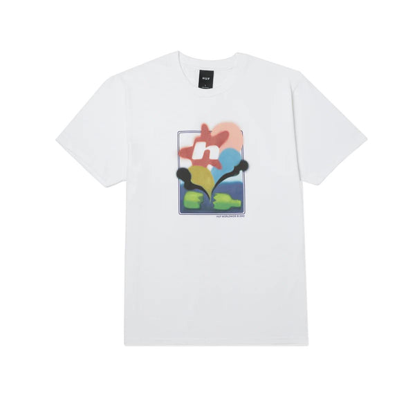 HUF Soft Focus S / S Tee (White) - L