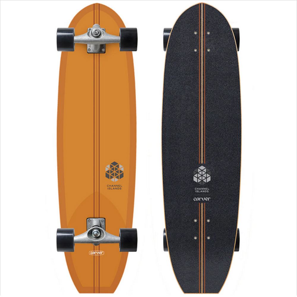 Carver Skateboards 37" Channel Islands Noserider - CX Surfskate Complete