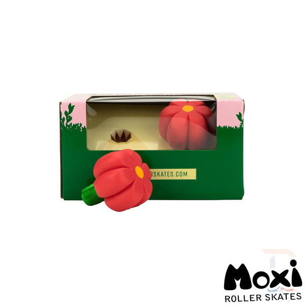 Moxi Petal Toe Stops - Red Hibiscus (Pair) Scooter Brake