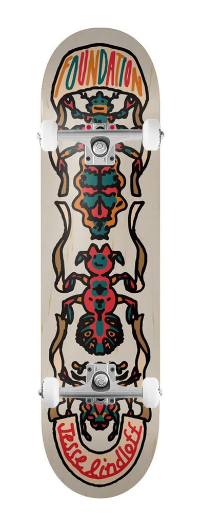 Foundation Jesse Lindloff 'Bugs' x Venom Custom Complete Skateboard - 8.5"