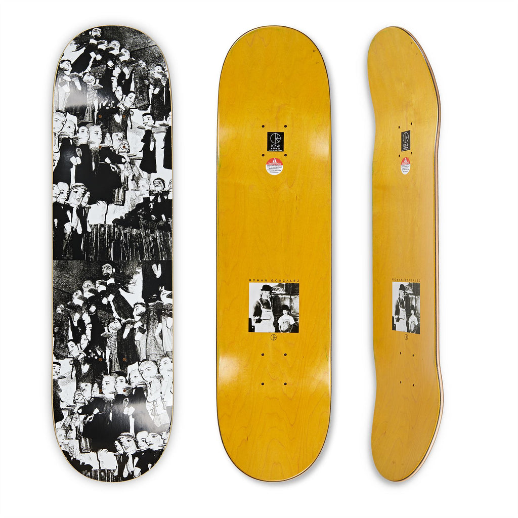 Polar Skate Co ROMAN GONZALEZ - Puppet Storage Skateboard Deck - 9.0"