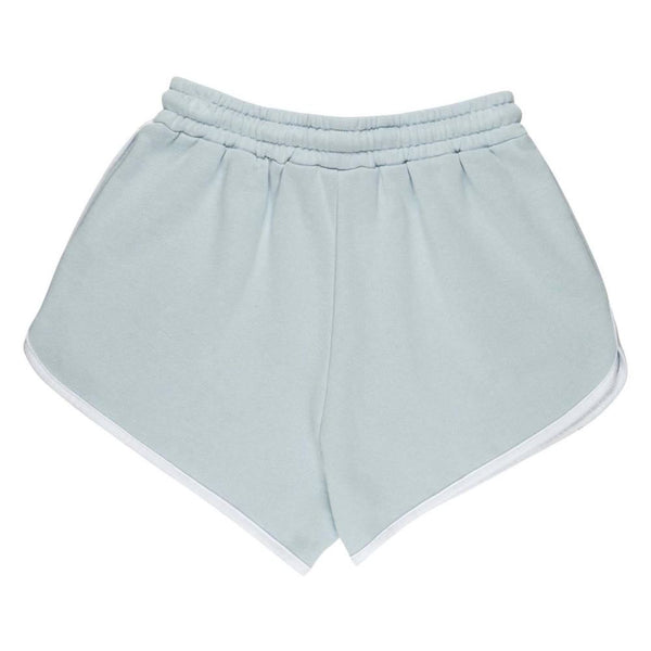 Santa Cruz Womens Shorts Check Outline Ringed Dot Short - Fresh Blue / White - Skatewarehouse.co.uk