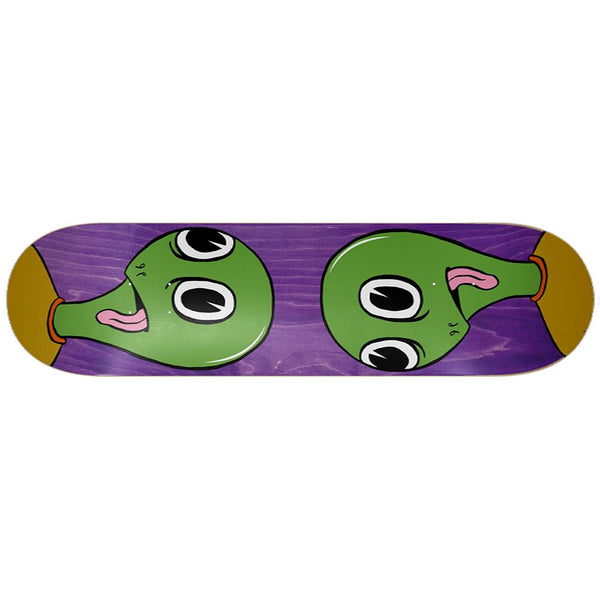 Toy Machine Turtle Boy (Symmetrical Shape) Skateboard Deck - 8.25