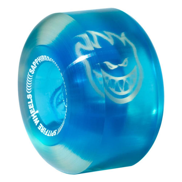 Spitfire Soft Skateboard Wheels Sapphire Radial 90D - Blue - Skatewarehouse.co.uk