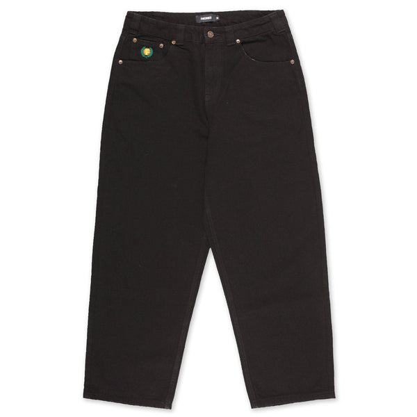 Theories Of Atlantis Plaza Jeans Black - Skatewarehouse.co.uk
