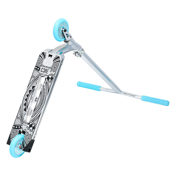 CORE CL1 Complete Stunt Scooter – Chrome/Teal - Skatewarehouse.co.uk