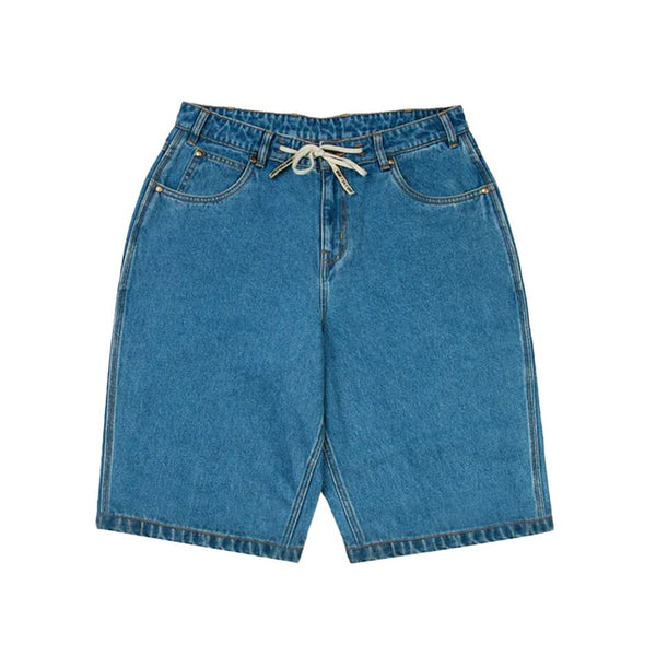 DGK Muni Denim Shorts Washed Indigo - Skatewarehouse.co.uk