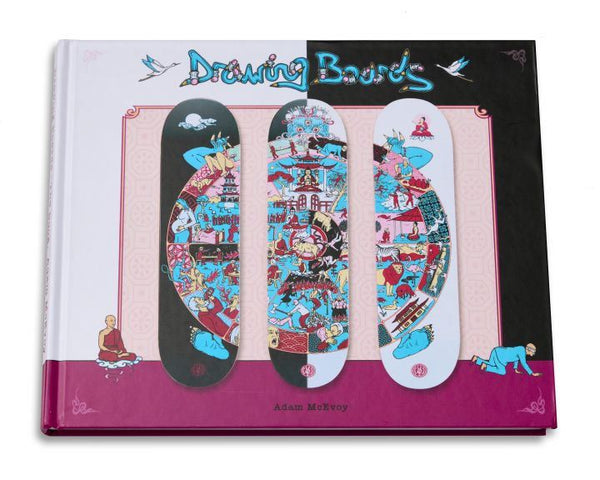 Drawing Boards Food For Free Series - Spring Skateboard Deck - 8.32