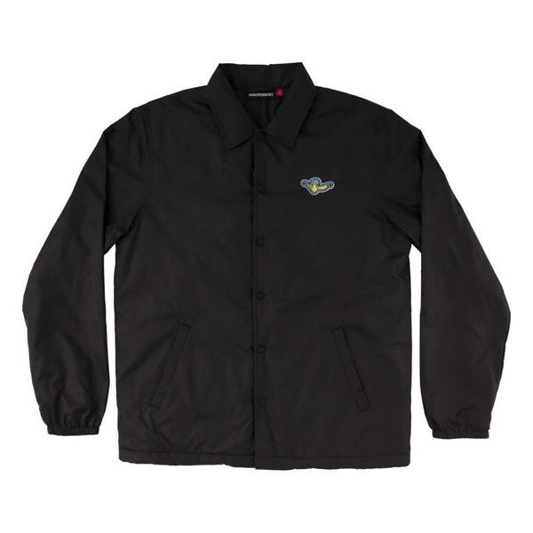 Independent Jacket Gonz Hanger Windbreaker - Black - Skatewarehouse.co.uk