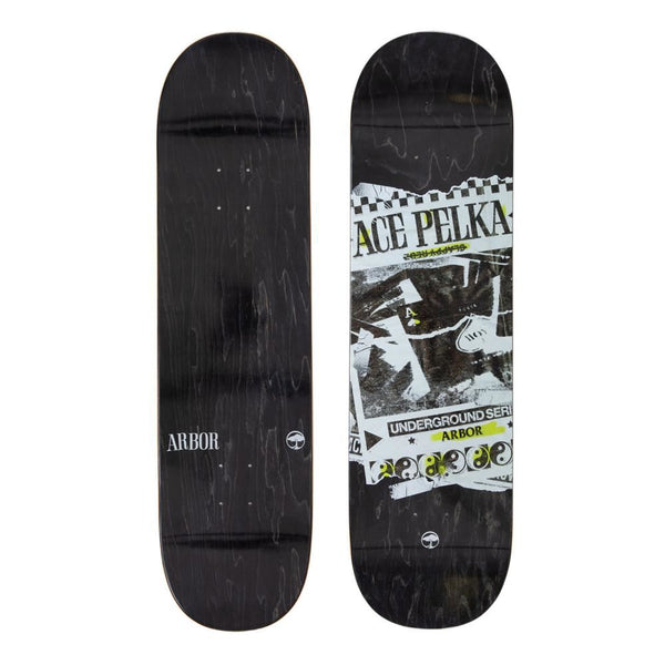 Arbor Ace Pelka 8.5 Underground Skateboard Deck - 8.5