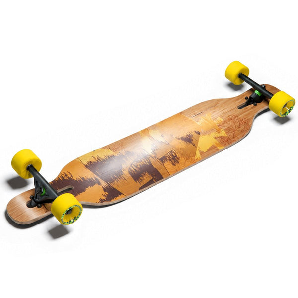 Loaded Boards Dervish Sama - Flex 2 - Freeride - Durian Yellow Longboard Complete
