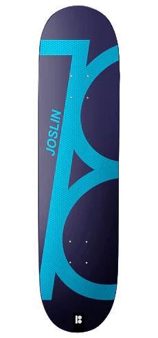 Plan Full Dip Slanted Joslin Skateboard Deck - 8.375"