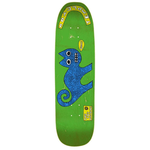 Toy Machine Templeton 'Cat' (Assorted Woodstains) Skateboard Deck - 8.0