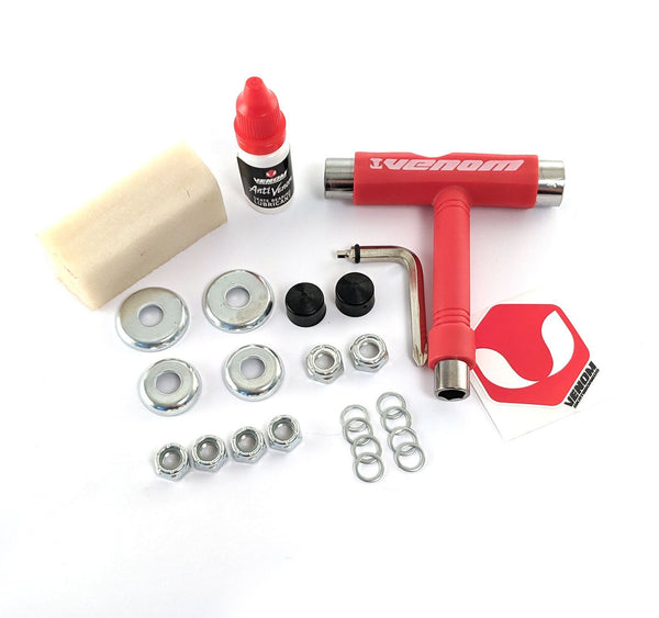 Venom Ultimate Skateboard Maintenance Rebuild Kit Gift Pack - Skatewarehouse.co.uk