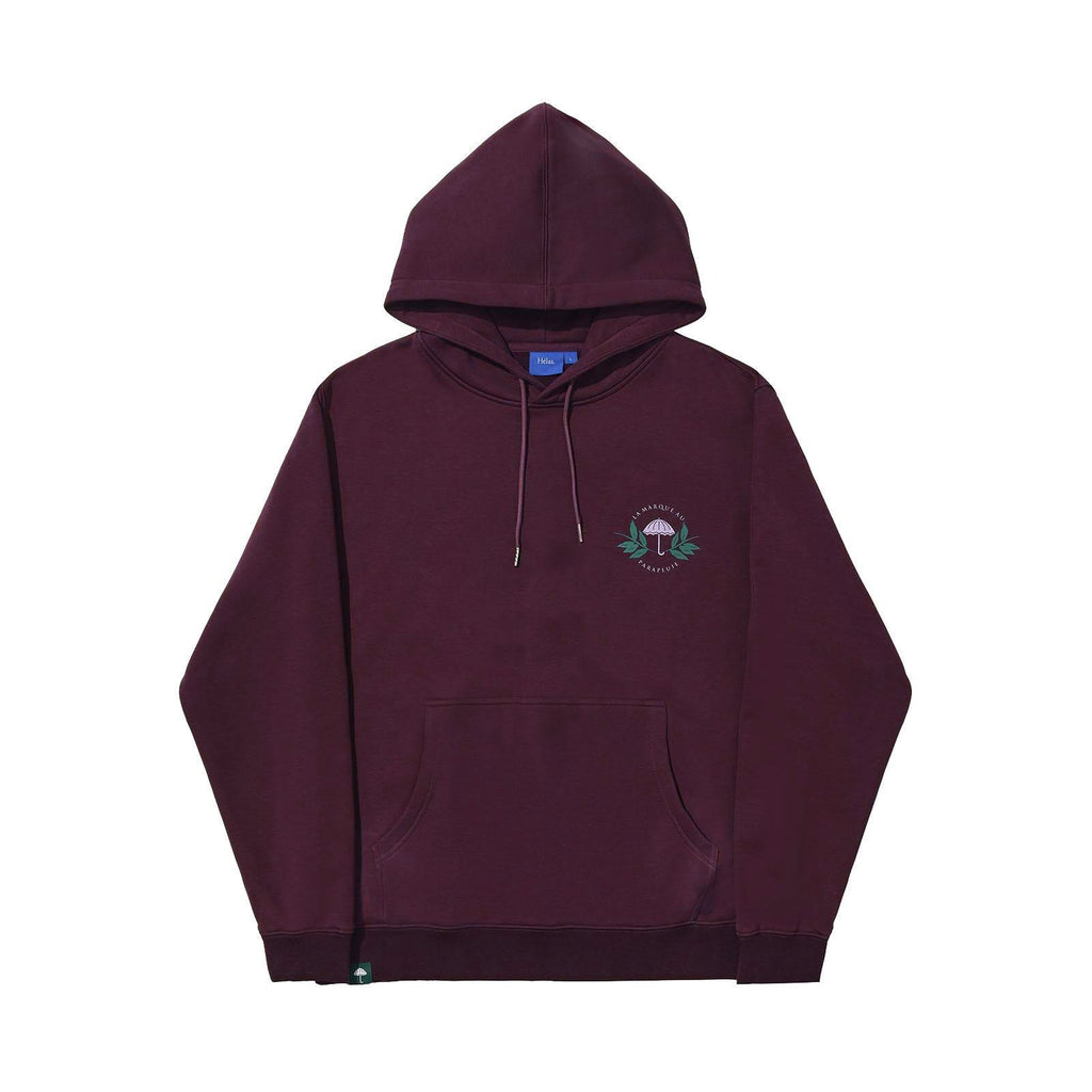 Helas La Marque Hoodie (Dark Plum) - S